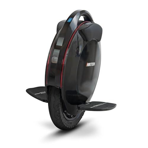 INMOTION Monociclo Electrico V8S, Adulto, Negro, Motor 1000W, Autonomia de hasta 70km, Velocidad Limitada 25km/h, Neumatico Inflable 16''