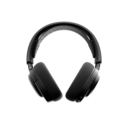 SteelSeries Arctis Nova 3P Wireless Auriculares Gaming multiplataforma - App - Batería 40h - Controladores magnéticos de neodimio - 2,4 GHz/Bluetooth - Micro extraíble - PS5, PS4, PC, Switch -Negro