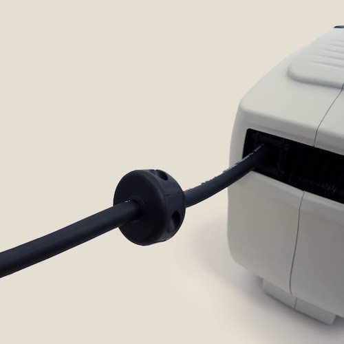 MAXTOOLS AR400 - Enrollatubos profesional con tubo flexible de 3/8 pulgadas en polímero híbrido, 20 m, para el paso de aire y agua de -5C a +60C hasta 20 bar