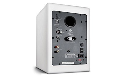 Wavemaster Two Pro - Altavoces de estantería (110 W) con Bluetooth, Color Blanco Suave