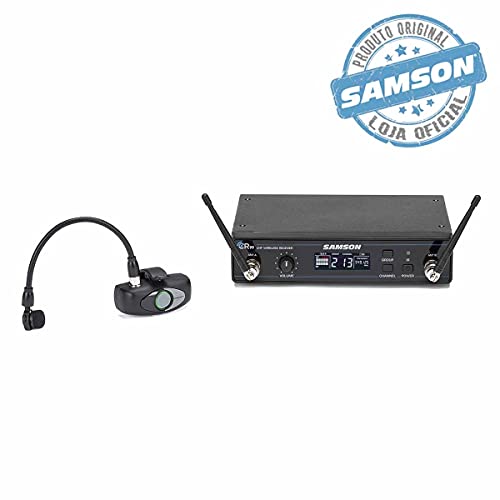 Samson - Airline AWX Wind Instrument - K (470-494MHz) - Sistema de micrófono completo para instrumento