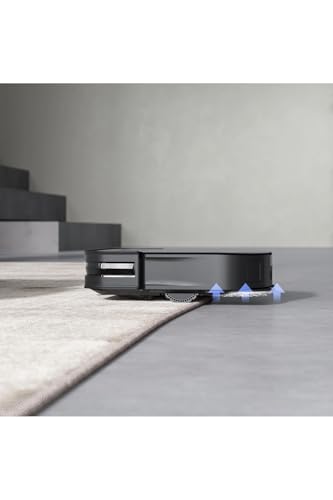 ECOVACS X2 Combo Robot Aspiradora 8700Pa portátil, robótica 8700pa con mapeo, Doble vacío automático, Trapeador de elevación de 15 mm, Limpieza de Agua Caliente