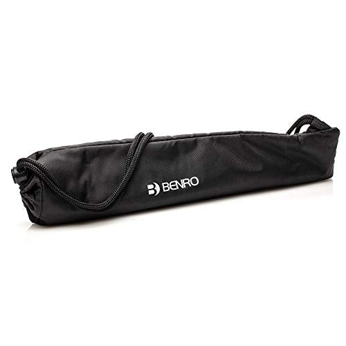 Benro MSD36C SupaDupa Monopod de Fibra de Carbono Negro para Cámaras con Montura de 3/8"-16