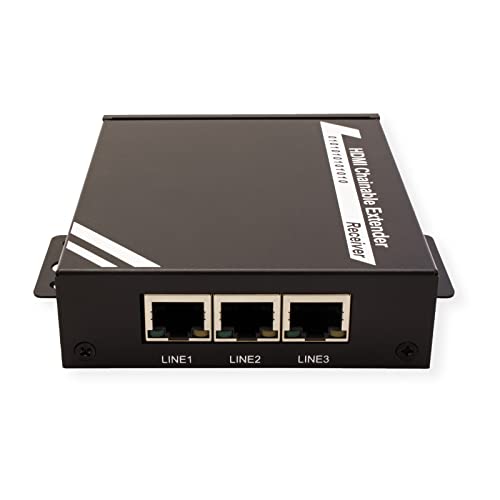 Roline Extensor HDMI a través de TP, Cat.5/6, cascable, 100m