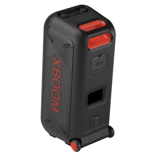LG XBOOM La Bestia XL9T - Altavoz de Gran Potencia, Bluetooth, USB, Funciones DJ, Karaoke, Iluminación LED, Amplia Conectividad, 2 Altavoces, Negro