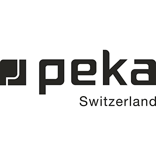 PEKA 300.0580.43 Libell Magic Corner Comfort, dirección Derecha Softstop KB 900 mm, Acero Antracita, Plata