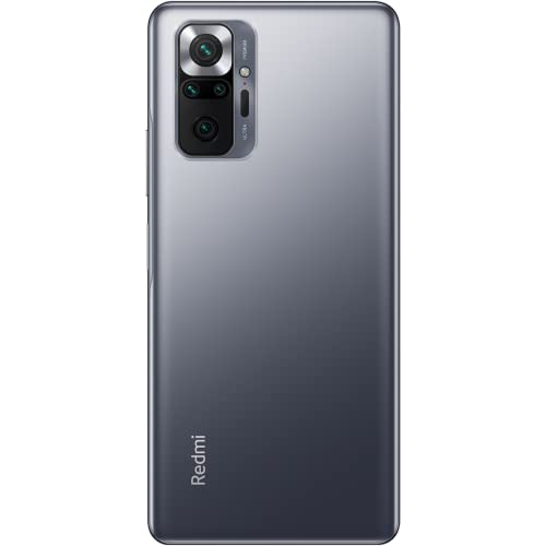 Xiaomi Redmi Note 10 Pro Smartphone Pantalla de 6.67” 120Hz AMOLED, Snapdragon 732G, Cuádruple Cámara de 108MP, 5020mAh + Mi In Ear Black, Color Onyx Gray, 8 + 128 GB