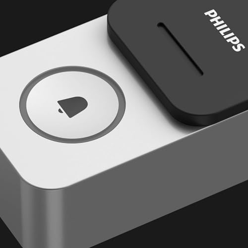 WelcomeEye Link - Timbre de vídeo conectado inalámbrico y batería recargable