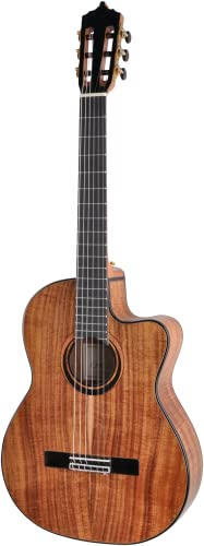 ARTESANO Guitarra de concierto, Nuevo Koa Cut, eSonido Preamplificador
