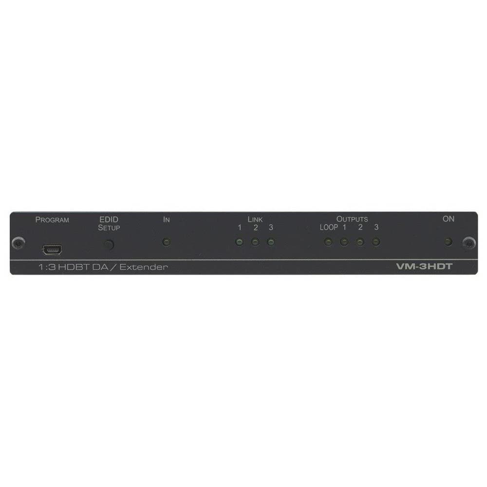 Kramer 10-8048901090 - Distribuidor de Extensión HDMI 1: 3, HDBaseT, 4K/60 UHD