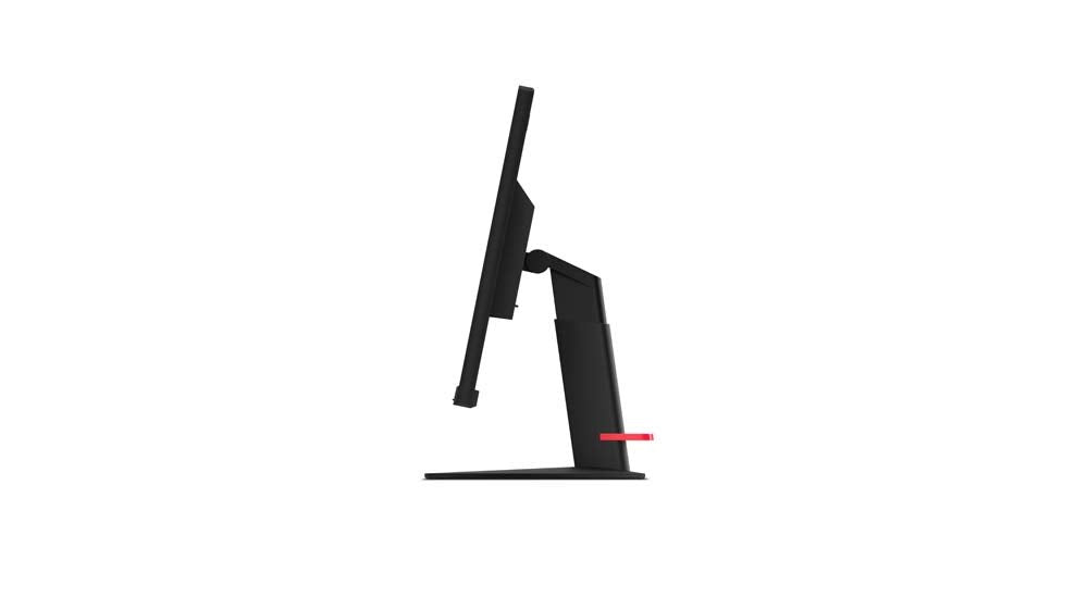 Lenovo ThinkVision T25d-10 - Monitor de 25.0" WUXGA (1920x1200 pixeles, 16:10, 4ms, 1000;1, Puertos VGA + HDMI, 3 lados sin bordes, Regulable en altura, Rotacion vertical en la peana) - Color Negro