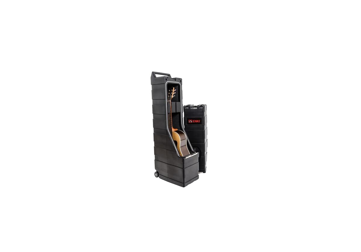 ENKI AMG-2XL - Funda para Guitarra (Doble E/S, 3ª generación)