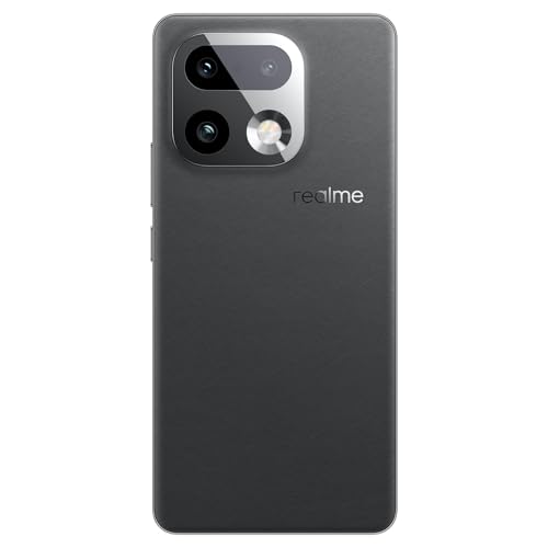 realme 16 Pro+ 5G Smartphone, 8GB+256GB, Pantalla Curva AMOLED 144Hz 6,8", Batería 7000mAh, Cámara 200MP OIS, IP69K, Carga Rápida 80W, Dual SIM, Next AI, Gris (con Adaptador)