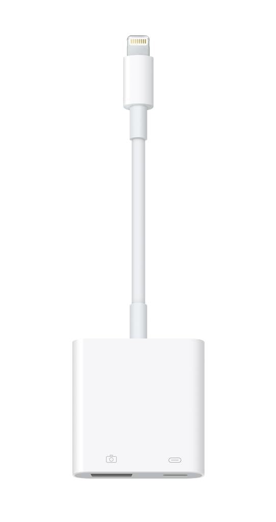 Apple Adaptador de Conector Lightning a USB 3 para cámaras