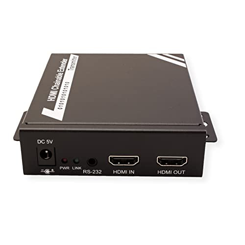 Roline Extensor HDMI a través de TP, Cat.5/6, cascable, 100m