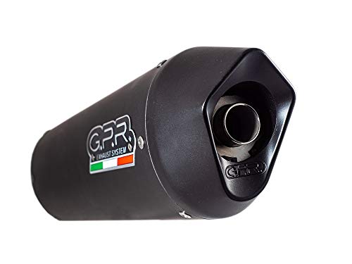 Gpr y.64.Cuerda Par terminales omologati con racor para Yamaha XJR 1300 1999/06, Furore negro