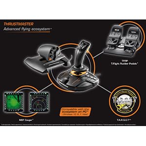 Thrustmaster TWCS Throttle - Mando de potencia TWCS (Thrustmaster Weapon Control System) para PC