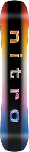 Nitro Tabla de Snowboard para Hombre OPTISYM BRD ´25, Freestyleboard, Asym Twin, CAM-out Camber, Urban, Mid-Wide