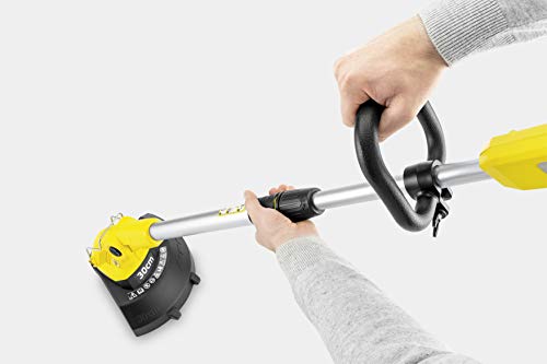 Kärcher Juego de baterías LTR 18-25 de 18 V, Incluye batería de 18 V y Cargador, Potencia: 300 m, Velocidad de Corte: 9500 RPM, diámetro de Corte: 25 cm, diámetro de Rosca: 1,6 mm