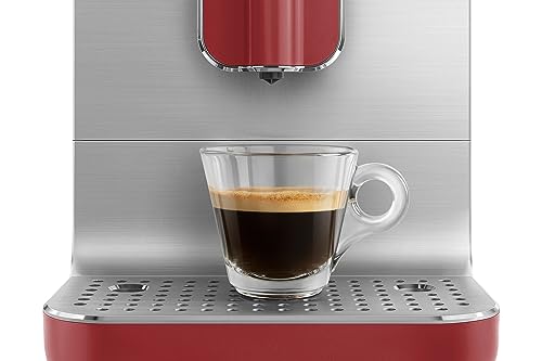 SMEG BCC01RDMEU Cafetera automatica, Plastic, Black