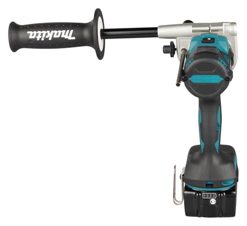 Makita DHP492Z - Taladro combinado sin escobillas LXT de iones de litio de 18 V, baterías y cargador no incluidos, azul/negro