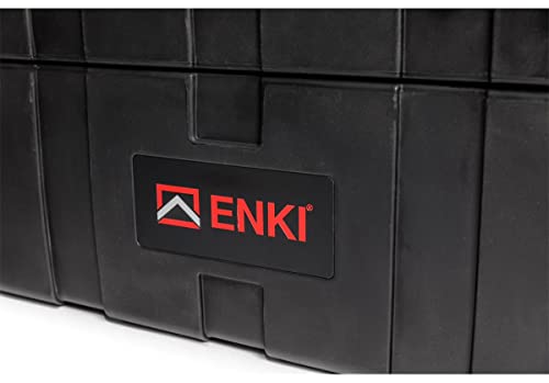 ENKI AMG-2 EXV Double Electric Guitar Case 3ª generación, Negro, Funda de Vuelo