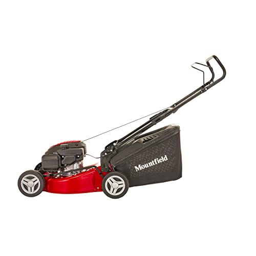 Mountfield Cortacésped de propulsión Manual, Modelo HP185, Rojo y Gris, artículo 2L0481043/MC