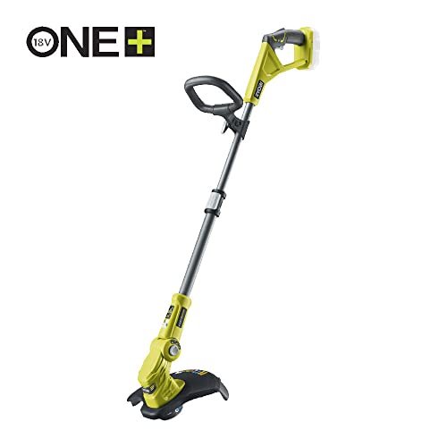 Ryobi One+ Kit 2 en 1: Recortabordes/Delineador 25/30 cm OLT1832 + Cortasetos 55 cm RY18HT55A | Incluye batería 18V 2.0Ah Lithium+ y Cargador 1.7A | Sistema 18V One+ Compatible