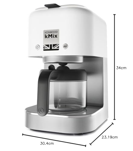 KENWOOD COX750WH Cafetiere filtre kMix - 1200 W - Blanc