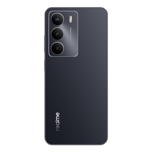realme 14x 5G Smartphone 6+128GB, Pantalla Eye Comfort 120Hz, cámara nítida de 50MP, batería de Larga duración 5000mAh, Resistencia a los Golpes de Nivel Militar, Octa-Core, Negro (sin Adaptador)