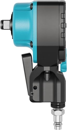 Llave de impacto de puño HAZET 9012PTT I Máx. par de desbloqueo 550 Nm, cuadradillo de 12,5 mm (1/2 pulgada) I Mecanismo de impacto de doble martillo de alto rendimiento, con tecnología Twin-Turbo