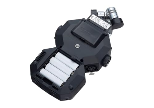 Zoom H8 Handy Recorder MS Pack Limited Special Edition | Paquete H8 con cápsulas de micrófono XYH-6 y MSH-6 en plata | Adecuado para una amplia gama de situaciones de grabación | Negro y plateado