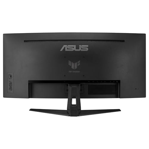 ASUS TUF Gaming VG34VQ3B - Monitor Gaming de 34 Pulgadas WQHD (3440x1440), Curvo, 180 Hz, ELMB Sync, FreeSync Premium, 1 ms MPRT, 90% DCI-P3, DisplayWidget Center