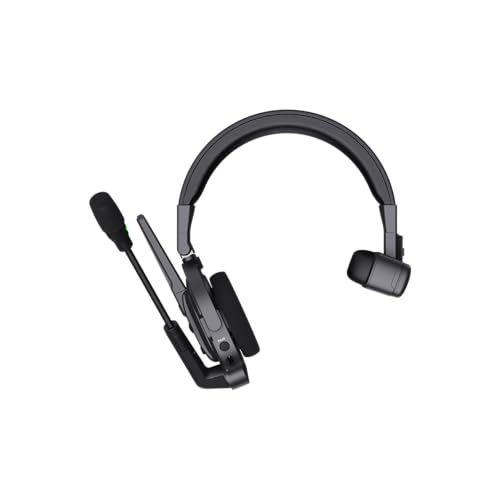 Accsoon - CoMo - Incluye un Auricular anfitrión y Seis Auriculares remotos - Diseño ergonómico - Alcance de 400 Metros