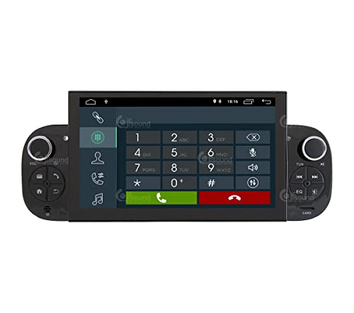 Radio de Coche para Fiat Panda 2022 universales Android GPS Bluetooth WiFi USB Dab+ Touchscreen 9" 4core Carplay AndroidAuto