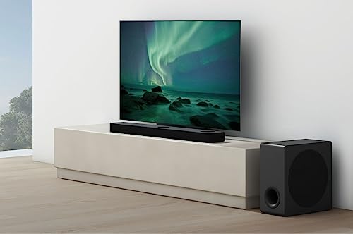 LG DS80QY - Barra de Sonido 3.1.3 (480 W) con subwoofer inalámbrico y tecnología Meridian (Dolby Atmos, HDMI, Bluetooth), Color Plateado Oscuro