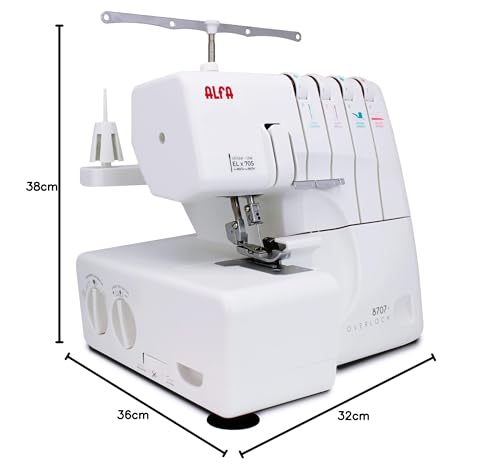ALFA Profesional 8707+, Plástico, Blanco, 39 X 32 X 35 Cm.