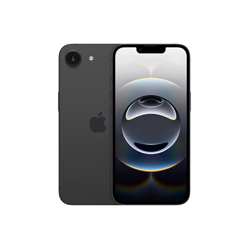 Apple iPhone 16e de 512 GB: Diseñado para Apple Intelligence, Chip A18, autonomía a raudales, cámara Fusion de 48 Mpx, Pantalla Super Retina XDR de 6,1 Pulgadas — Negro