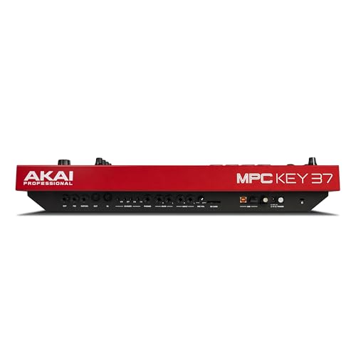 AKAI Professional MPC Key 37 - Centro de producción autónomo caja de ritmos, teclado MIDI, sintetizador con wifi, Bluetooth, pantalla táctil, plugins