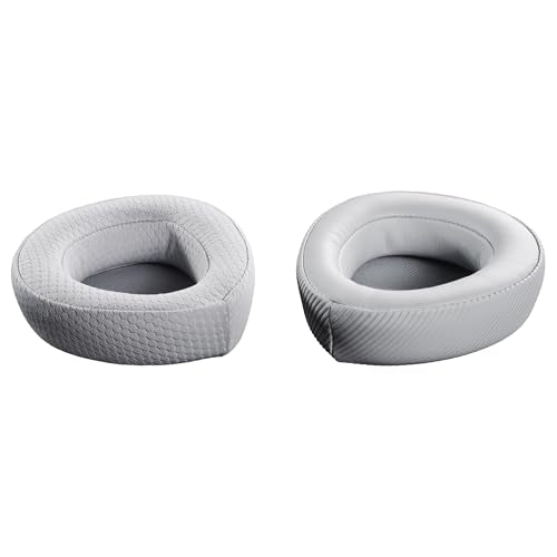 ASUS ROG Delta II Auriculares Gaming inalámbricos, Controladores de 50 mm, ROG SpeedNova, micrófono 10 mm, 153hrs de batería, DualFlow, BT, 2.4GHz, 3.5 mm, PC, Switch, PS4, PS5, Xbox, Blanco Lunar