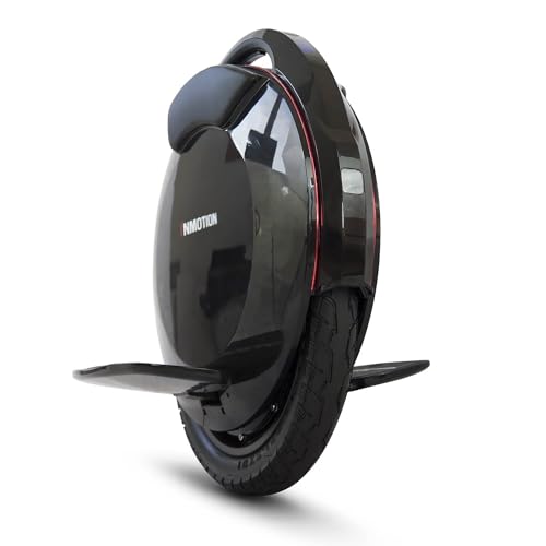 INMOTION Monociclo Electrico V8S, Adulto, Negro, Motor 1000W, Autonomia de hasta 70km, Velocidad Limitada 25km/h, Neumatico Inflable 16''