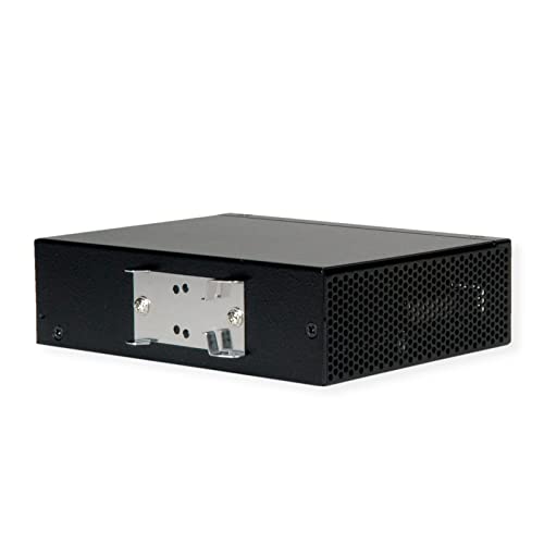 Roline Industrial Converter Gigabit Ethernet - Fibra de Doble Velocidad 100/1000, con función PoE