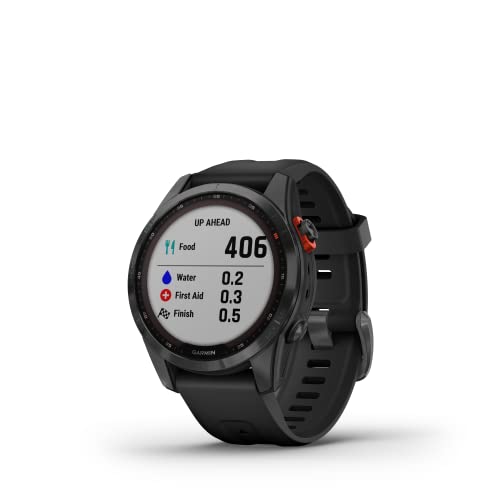 Garmin fēnix 7S Solar, Reloj GPS Multideporte con Carga Solar, Pantalla táctil, frecuencia cardíaca, mapas y música, Negro, Reacondicionado