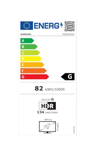 Samsung TV OLED 2023 55S92C 2023 - Smart TV de 55" OLED Quantum HDR, Procesador Quantum 4K con IA, Dolby Atmos® y Motion Xcelerator Turbo+