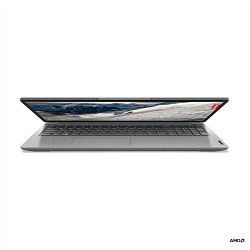 Lenovo IdeaPad 1 Gen 7 - Ordenador Portátil 15.6" FullHD (AMD Ryzen 5 3500U, 8 GB RAM, 512GB SSD, AMD Radeon Vega 8 Graphics, Windows 11 Home) Gris – Teclado QWERTY Español
