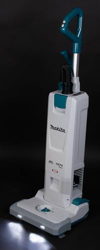 Makita VC010GZ Aspiradora Vertical sin escobillas, 3 Velocidades, Azul