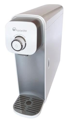 AQUAWATER 106600 Fuente de Agua con Sistema Integrado de filtración de Nano Blanco
