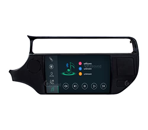 Radio de Coche para Kio Rio 2015-2017 universales Android GPS Bluetooth WiFi USB Dab+ Touchscreen 9" 4core Carplay AndroidAuto