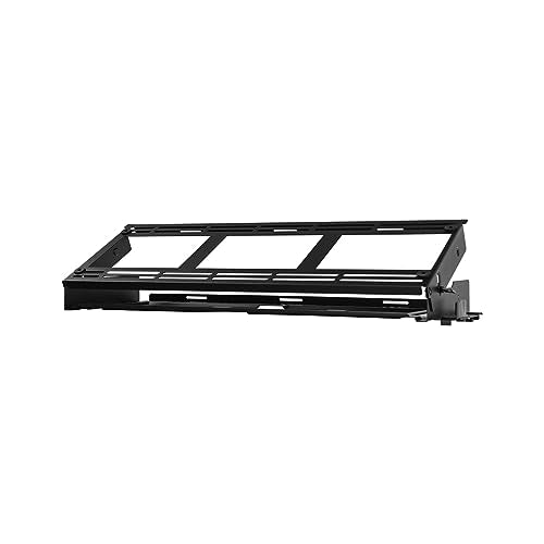 Cooler Master HAF 700 EVO Caja PC - Full Tower, Admite E-ATX, 5 Fans Preinstalados, Soportes de Radiador Giratorios, High-Airflow Cooling, Display LCD Real-Time, Aspas ARGB Edge-Lit