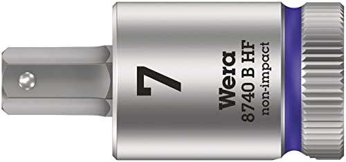Wera - 05003536001 - Juego de carracas, 8100 SB Juego de carracas All-in Zyklop Speed, con arrastre de 3/8", 35 piezas